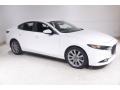 Snowflake White Pearl Mica 2021 Mazda Mazda3 Select Sedan