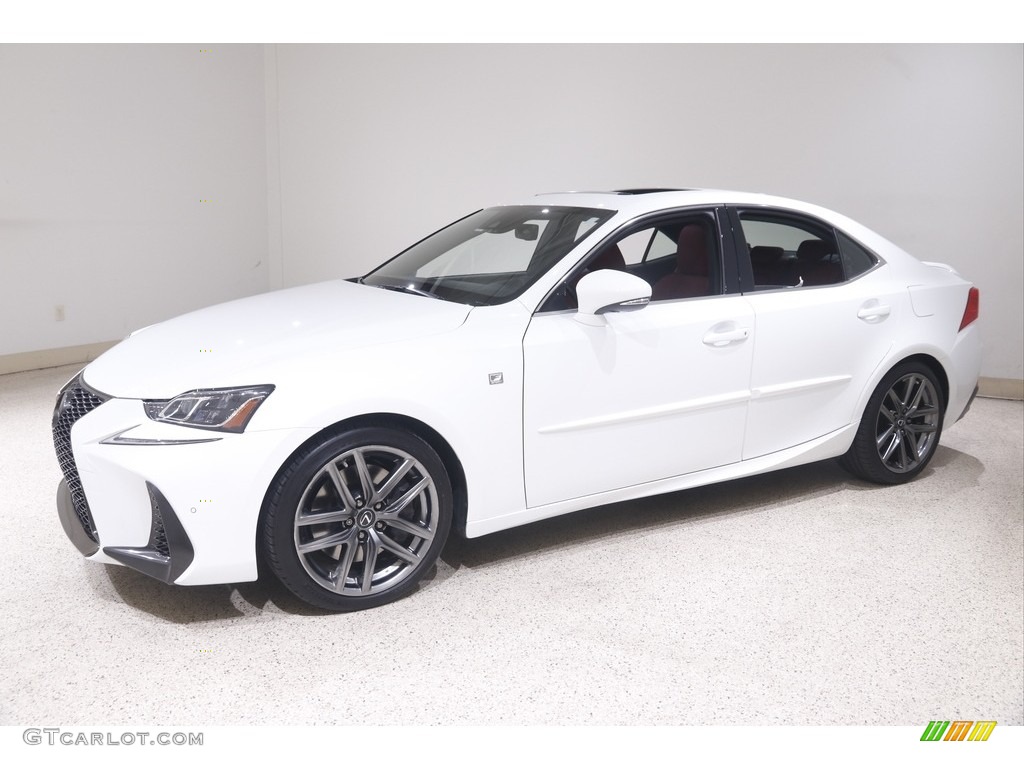 Ultra White 2019 Lexus IS 350 F Sport AWD Exterior Photo #144983045