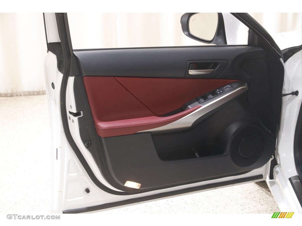 2019 IS 350 F Sport AWD - Ultra White / Rioja Red photo #4