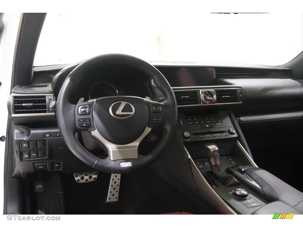 2019 Lexus IS 350 F Sport AWD Rioja Red Dashboard Photo #144983069
