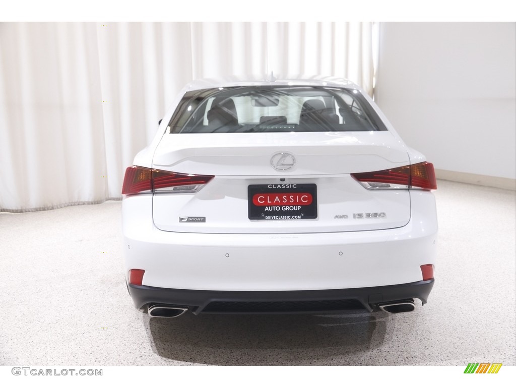 2019 IS 350 F Sport AWD - Ultra White / Rioja Red photo #22