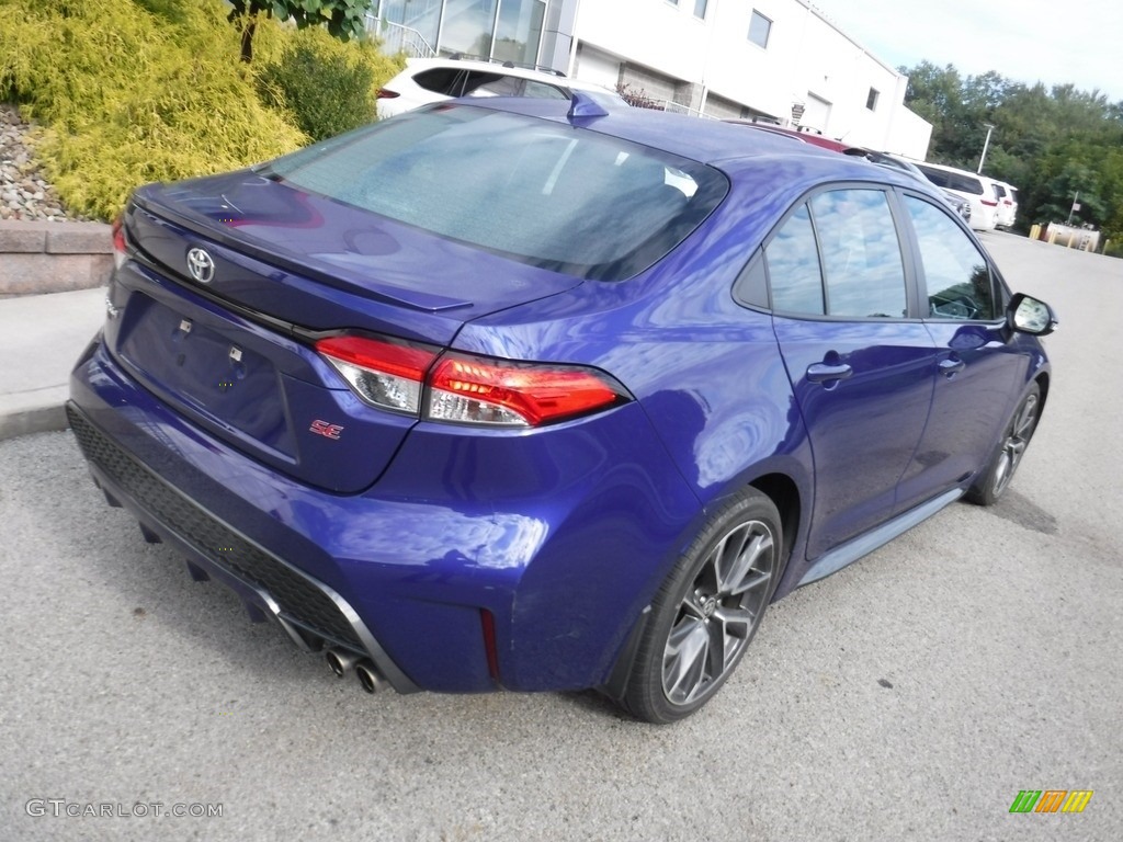 2020 Corolla SE - Blue Crush Metallic / Black photo #15