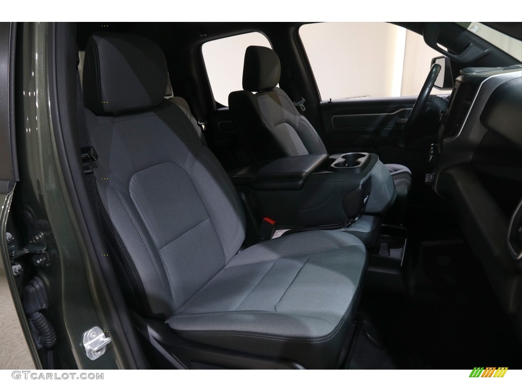 2021 1500 Big Horn Quad Cab 4x4 - Olive Green Pearl / Diesel Gray/Black photo #16