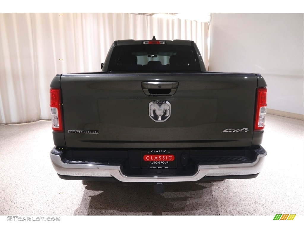 2021 1500 Big Horn Quad Cab 4x4 - Olive Green Pearl / Diesel Gray/Black photo #19