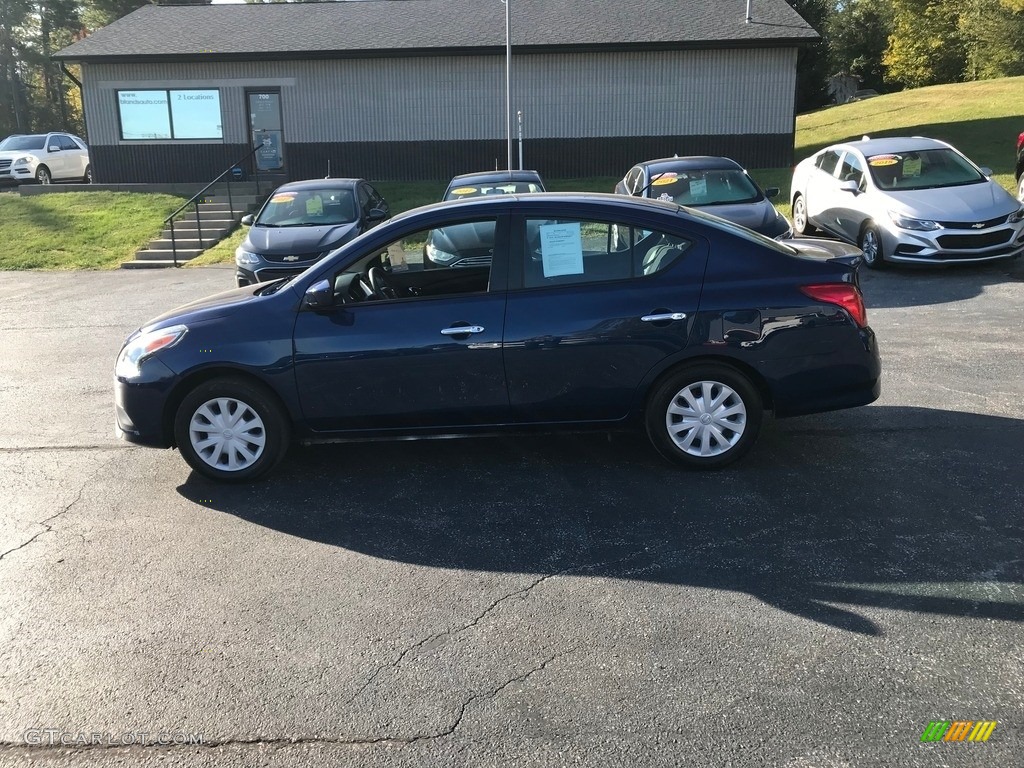 2019 Versa SV - Deep Blue Pearl / Charcoal photo #1