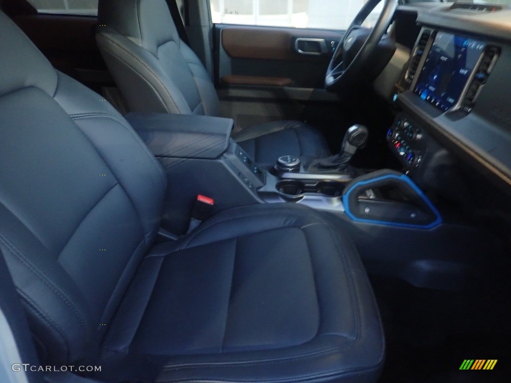 2022 Bronco Outer Banks 4x4 4-Door - Cactus Gray / Space Gray/Navy Pier photo #11