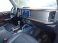 Space Gray/Navy Pier 2022 Ford Bronco Outer Banks 4x4 4-Door Dashboard