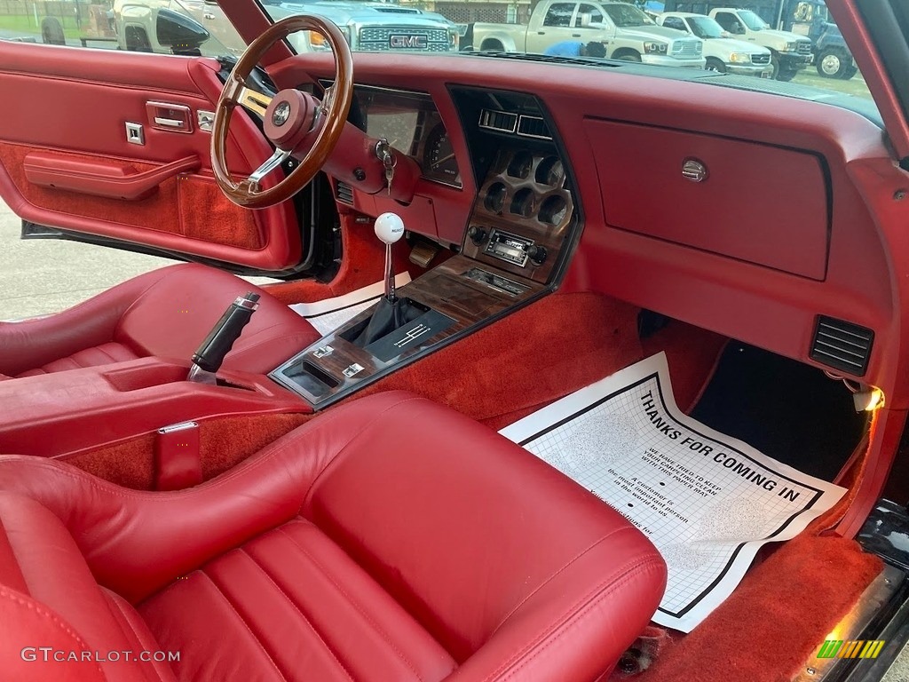 1979 Corvette Coupe - Black / Red photo #8