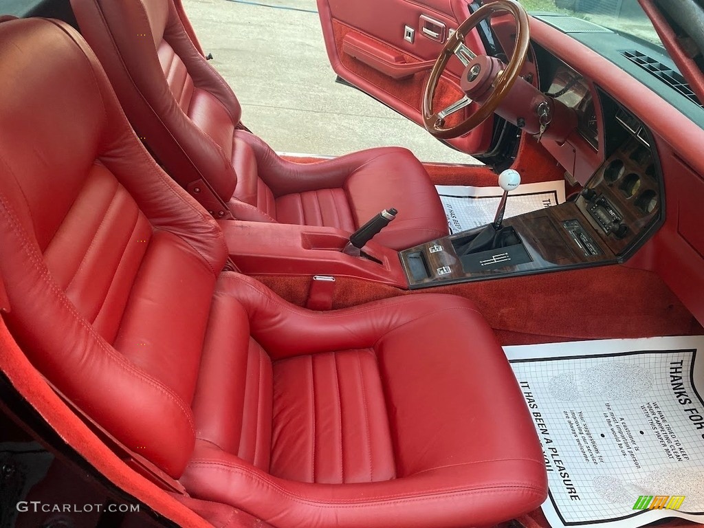 1979 Corvette Coupe - Black / Red photo #10