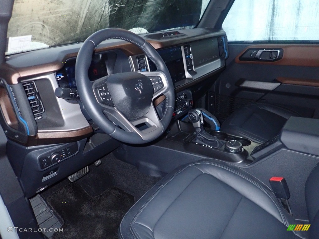 2022 Bronco Outer Banks 4x4 4-Door - Cactus Gray / Space Gray/Navy Pier photo #22