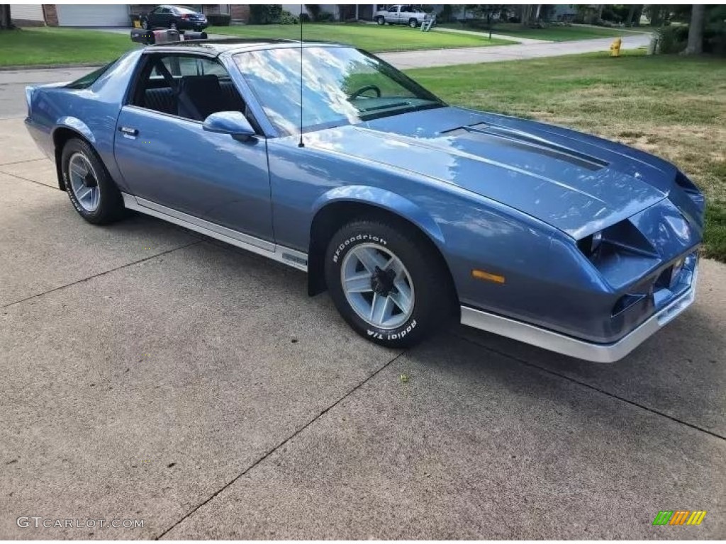 Light Blue Metallic 1983 Chevrolet Camaro Z28 Exterior Photo #144984541