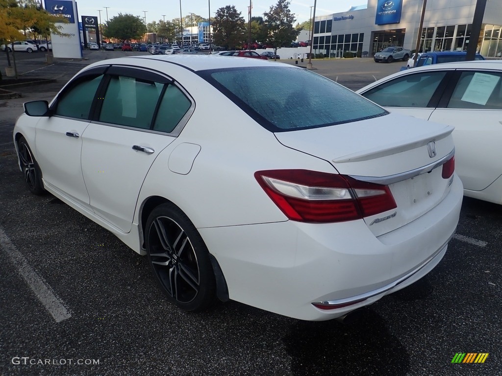 2017 Accord Sport Special Edition Sedan - White Orchid Pearl / Black photo #2