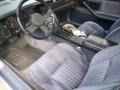  1983 Camaro Dark Blue Interior 