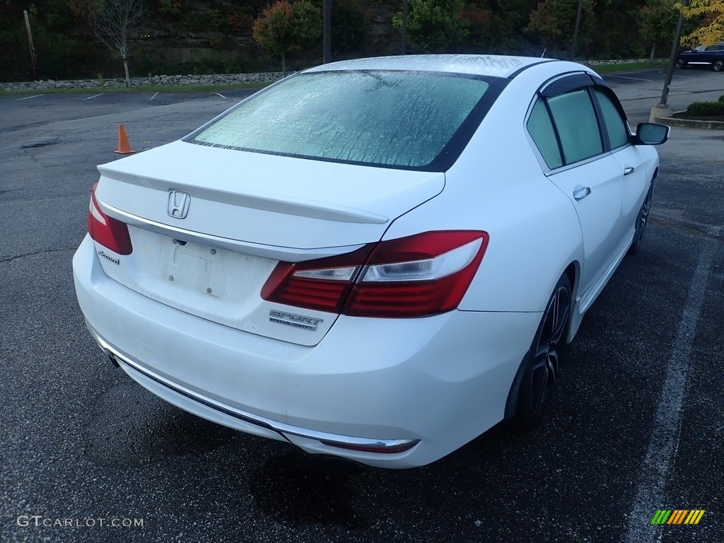 2017 Accord Sport Special Edition Sedan - White Orchid Pearl / Black photo #4