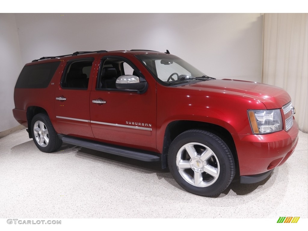 Crystal Red Tintcoat Chevrolet Suburban