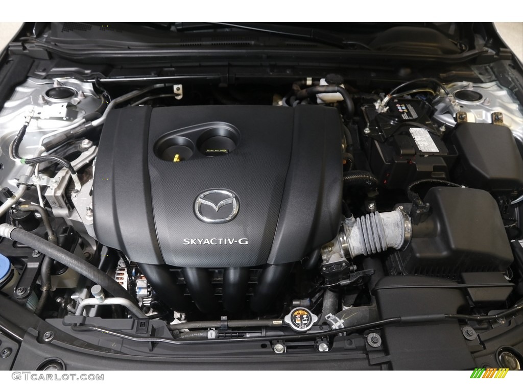 2020 MAZDA3 Preferred Sedan - Sonic Silver Metallic / Black photo #19