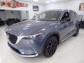 2022 Polymetal Gray Metallic Mazda CX-9 Carbon Edition AWD  photo #6