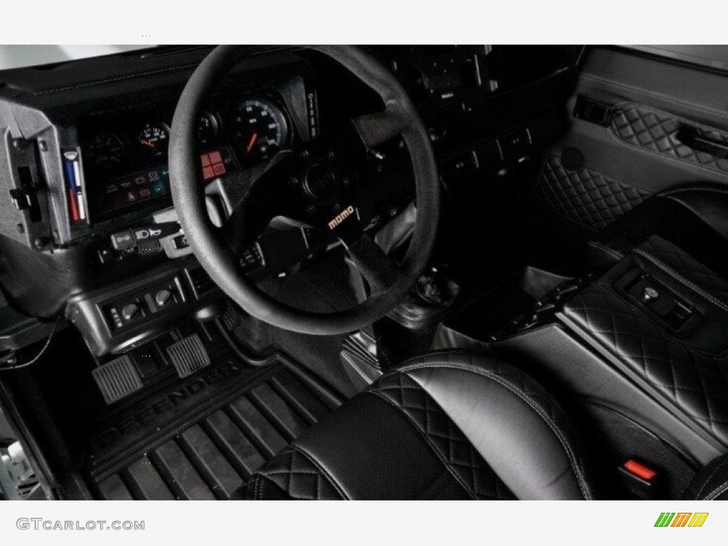 Black Interior 1988 Land Rover Defender 90 Photo #144986005