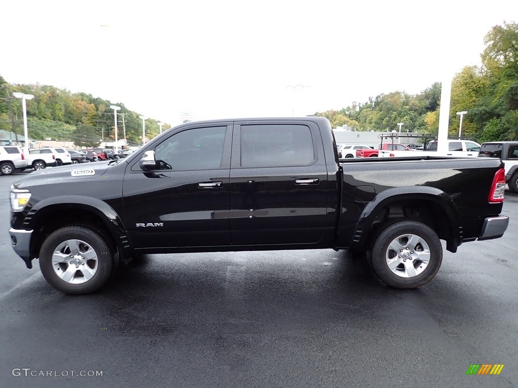 Diamond Black Crystal Pearl 2020 Ram 1500 Big Horn Crew Cab 4x4 Exterior Photo #144986344