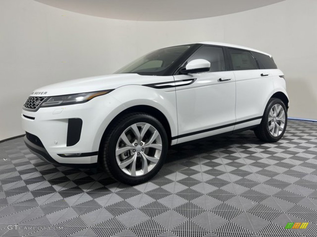 Fuji White 2023 Land Rover Range Rover Evoque SE Exterior Photo #144986659