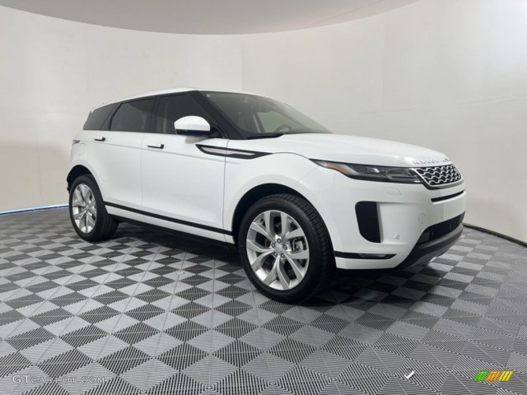 Fuji White 2023 Land Rover Range Rover Evoque SE Exterior Photo #144986827