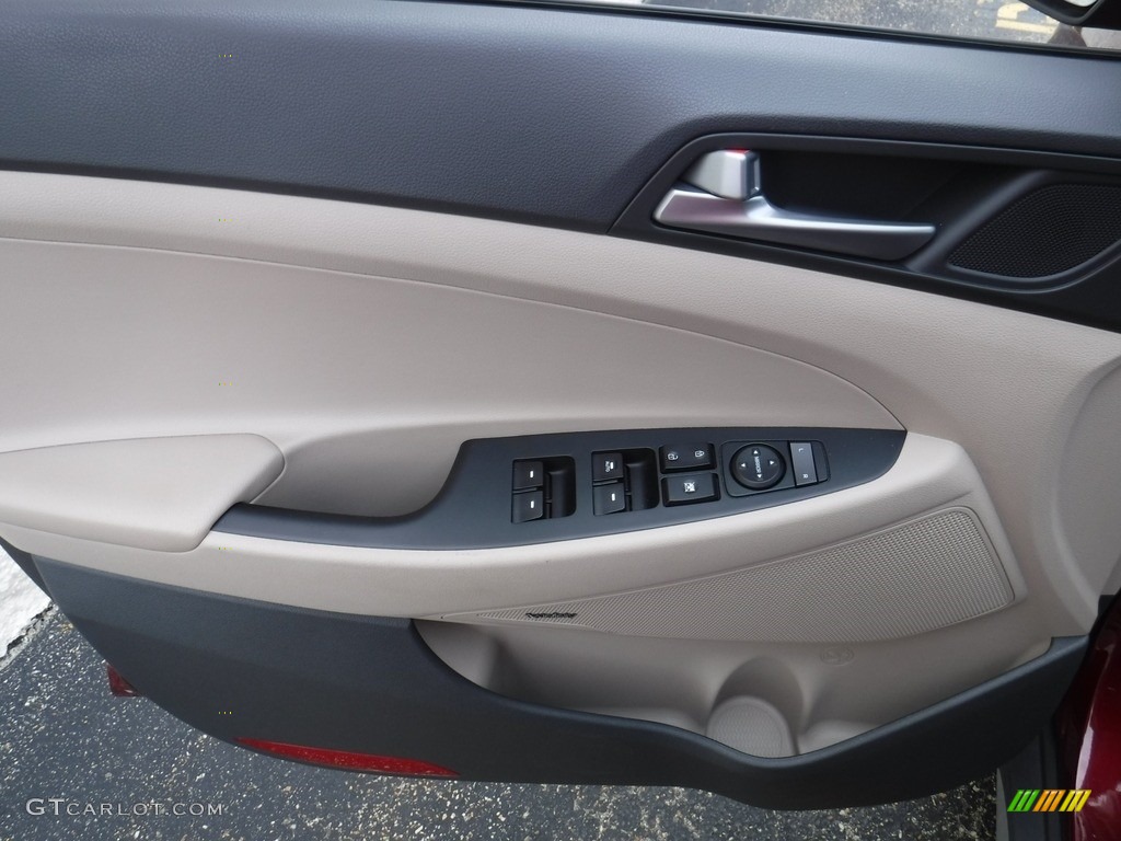 2017 Tucson SE AWD - Ruby Wine / Beige photo #10