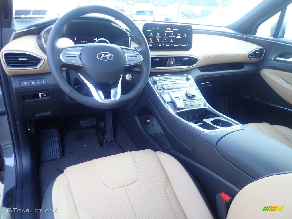 Beige Interior 2023 Hyundai Santa Fe Calligraphy AWD Photo #144987139