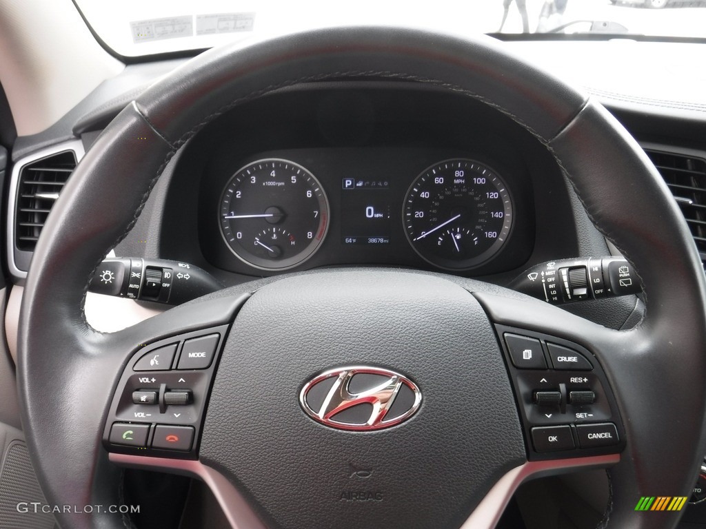 2017 Tucson SE AWD - Ruby Wine / Beige photo #23