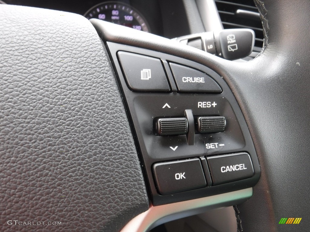 2017 Tucson SE AWD - Ruby Wine / Beige photo #25