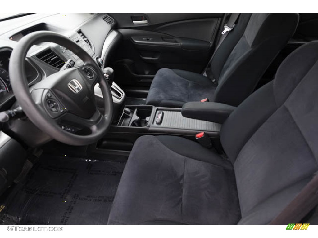 2012 CR-V LX - Urban Titanium Metallic / Black photo #3