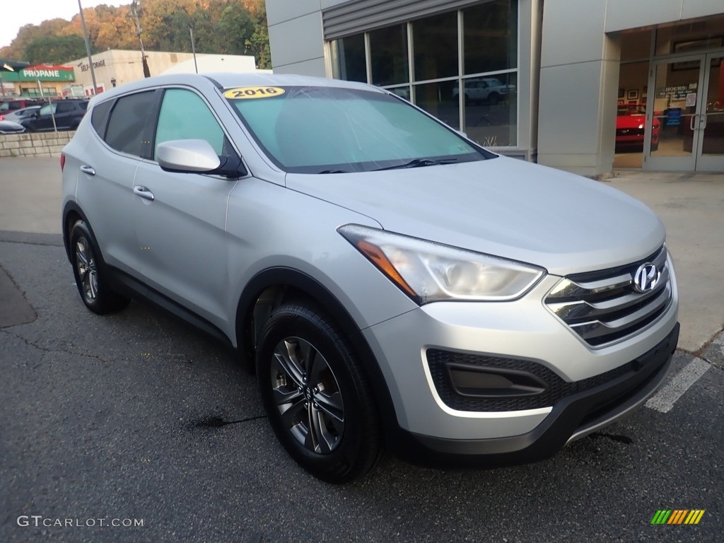 Sparkling Silver 2016 Hyundai Santa Fe Sport AWD Exterior Photo #144987319
