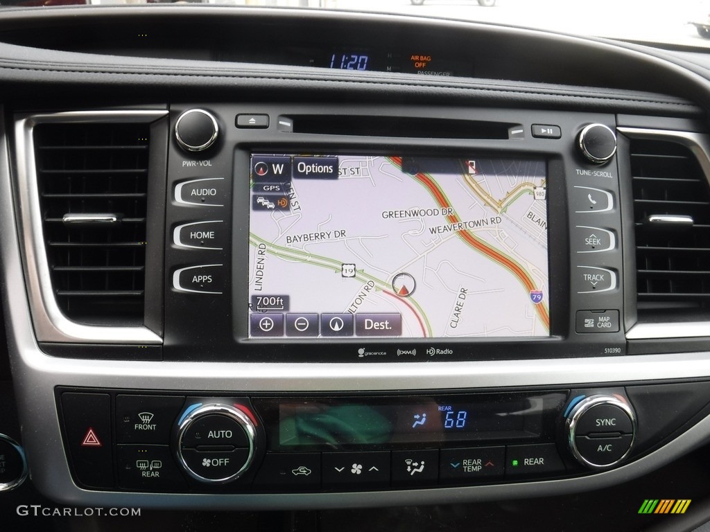 2019 Highlander XLE AWD - Predawn Gray Mica / Black photo #4