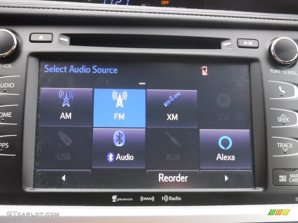 2019 Highlander XLE AWD - Predawn Gray Mica / Black photo #6