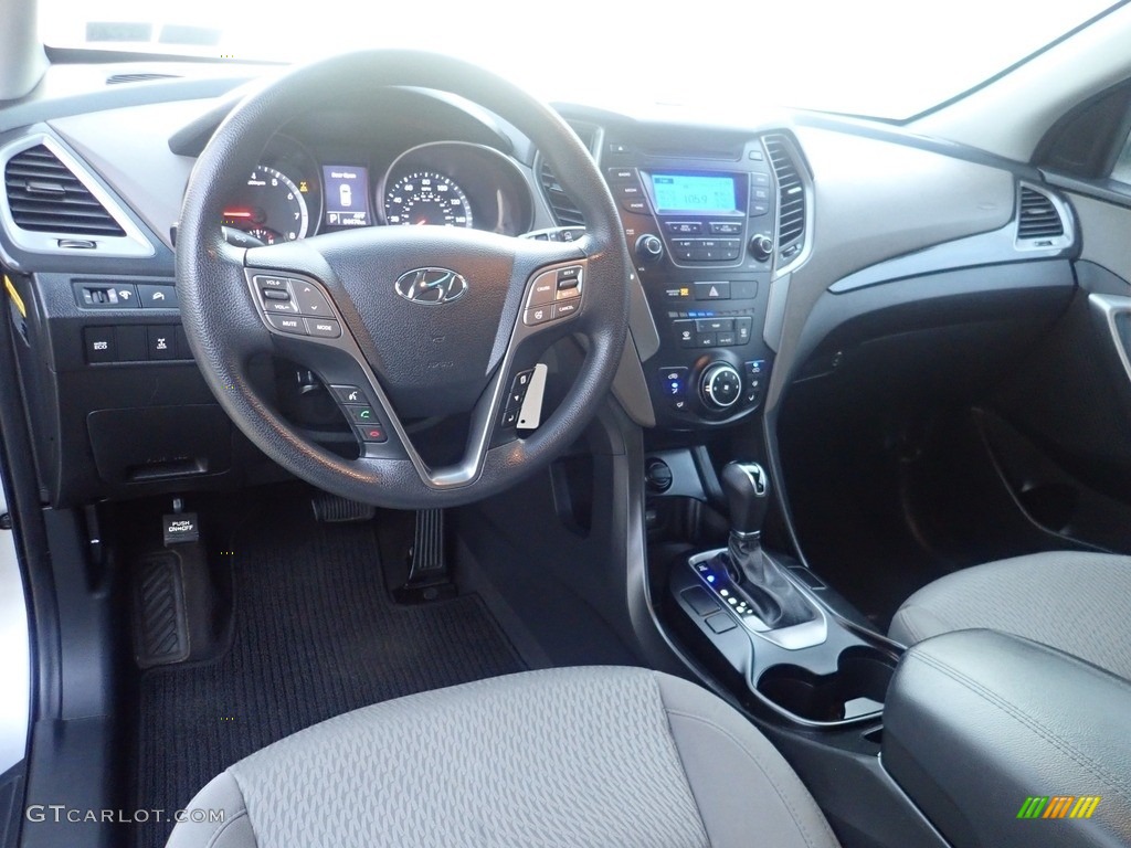 Gray Interior 2016 Hyundai Santa Fe Sport AWD Photo #144987487