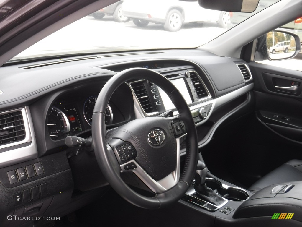 2019 Highlander XLE AWD - Predawn Gray Mica / Black photo #20