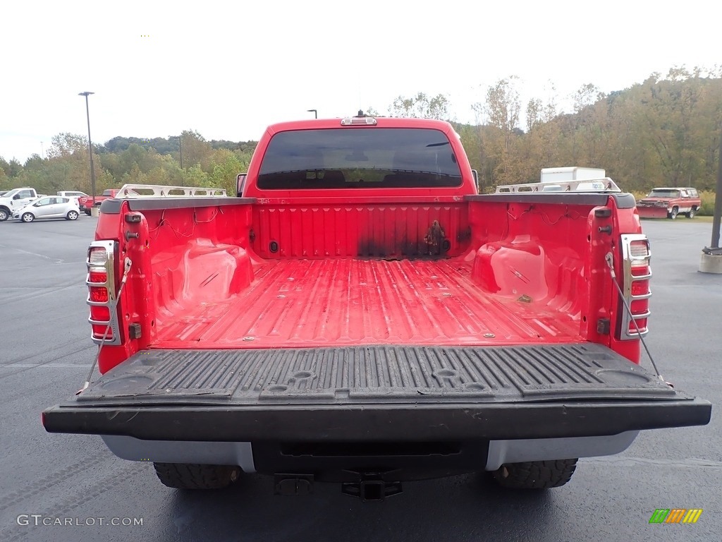 2015 F250 Super Duty XL Super Cab 4x4 - Vermillion Red / Steel photo #13