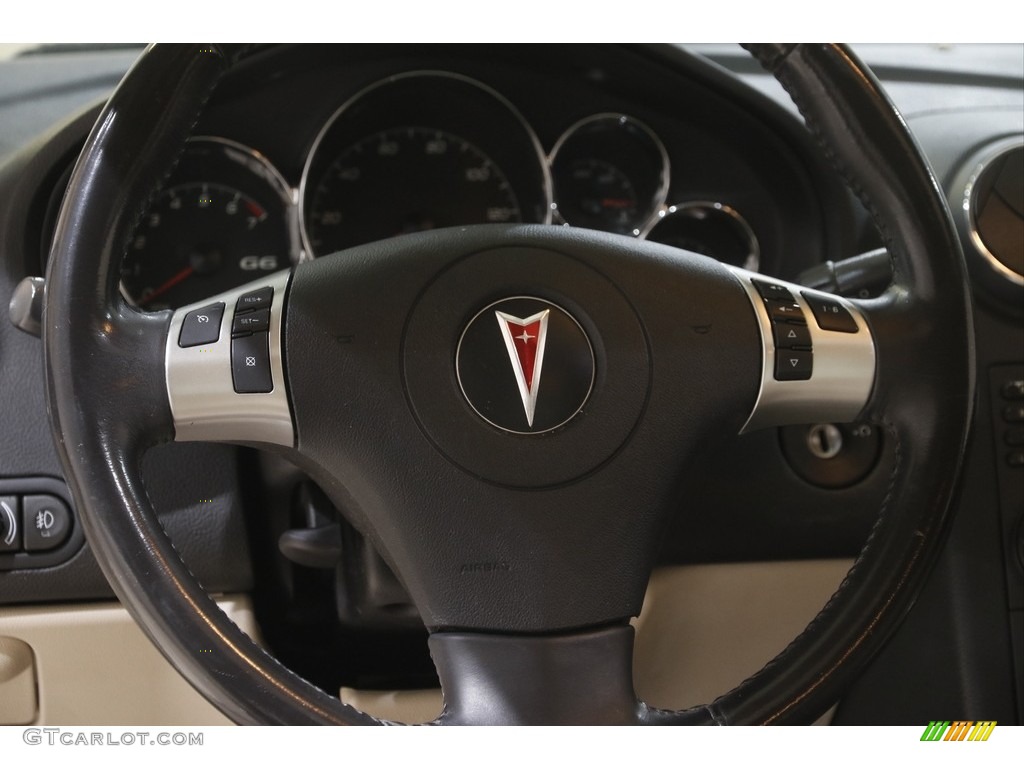 2009 G6 V6 Sedan - White Diamond Tri Coat / Light Taupe photo #7