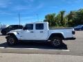 2021 Bright White Jeep Gladiator Rubicon 4x4  photo #12