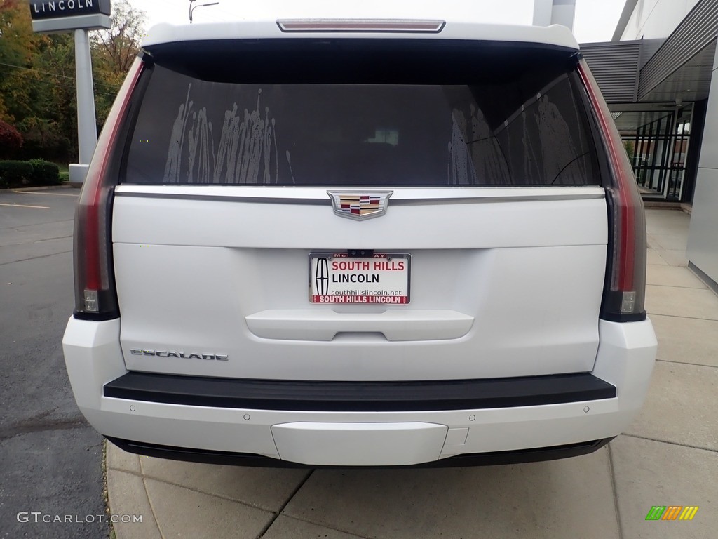 2018 Escalade ESV Platinum 4WD - Crystal White Tricoat / Maple Sugar/Jet Black photo #3
