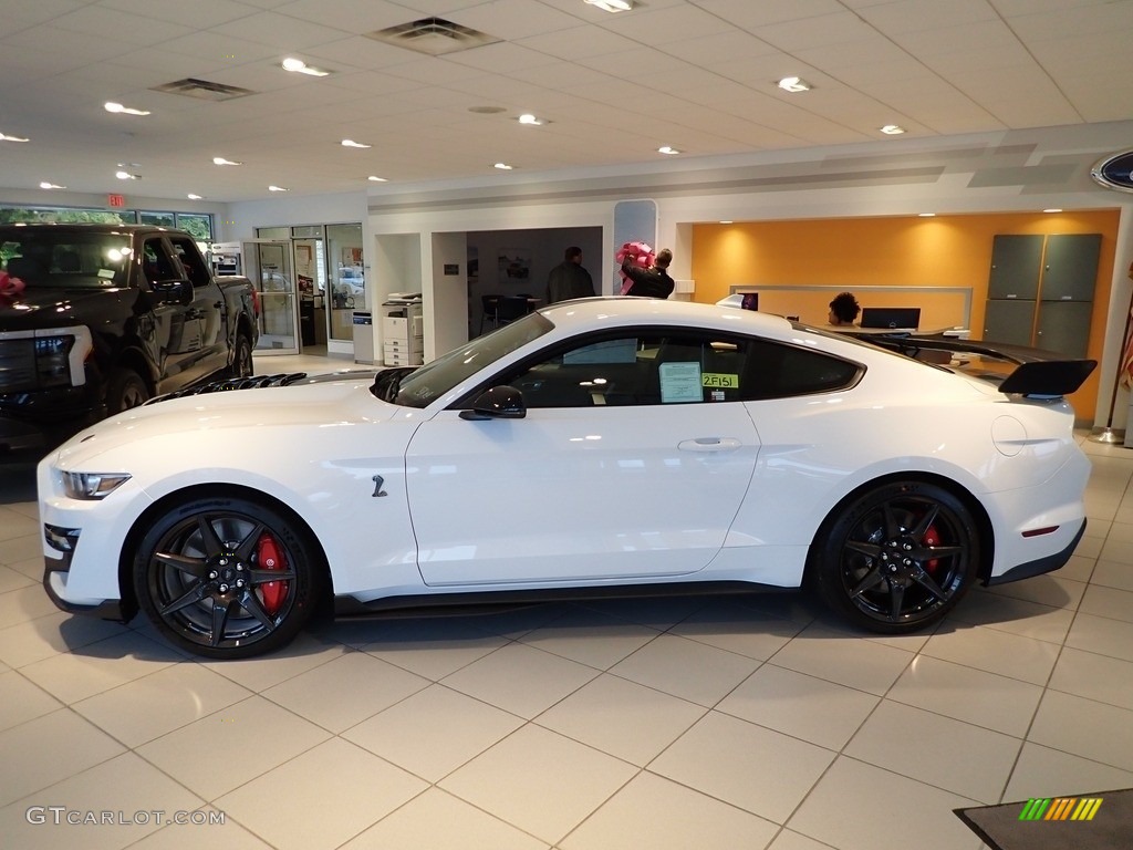 Oxford White 2022 Ford Mustang Shelby GT500 Exterior Photo #144990598
