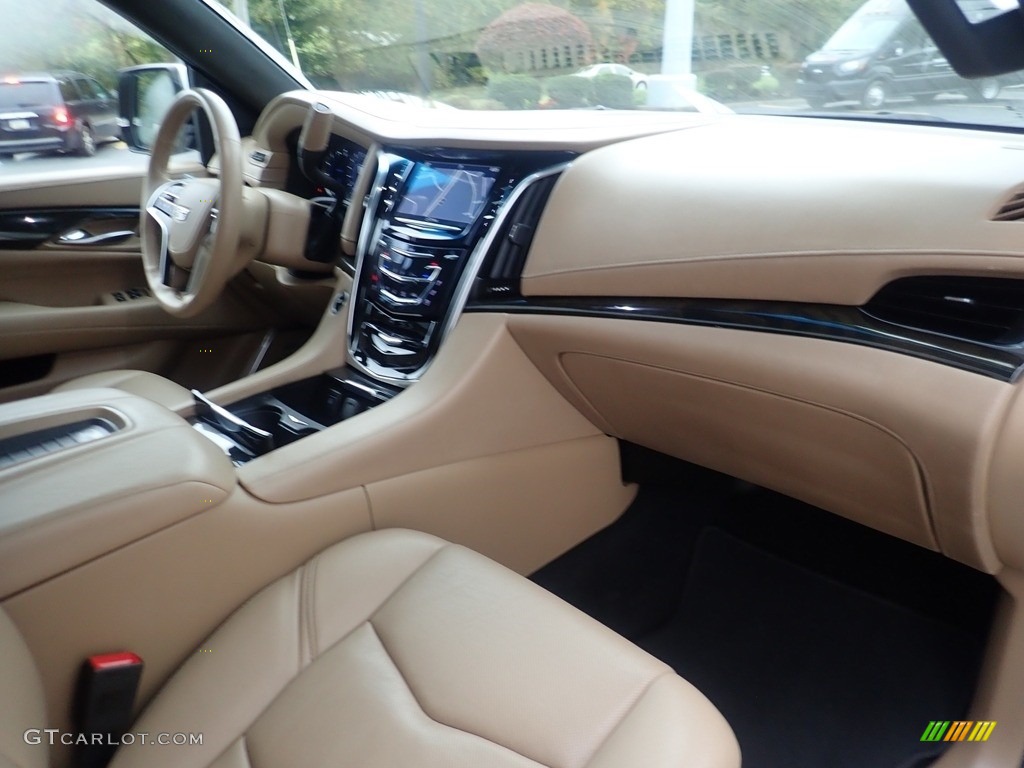 2018 Escalade ESV Platinum 4WD - Crystal White Tricoat / Maple Sugar/Jet Black photo #11