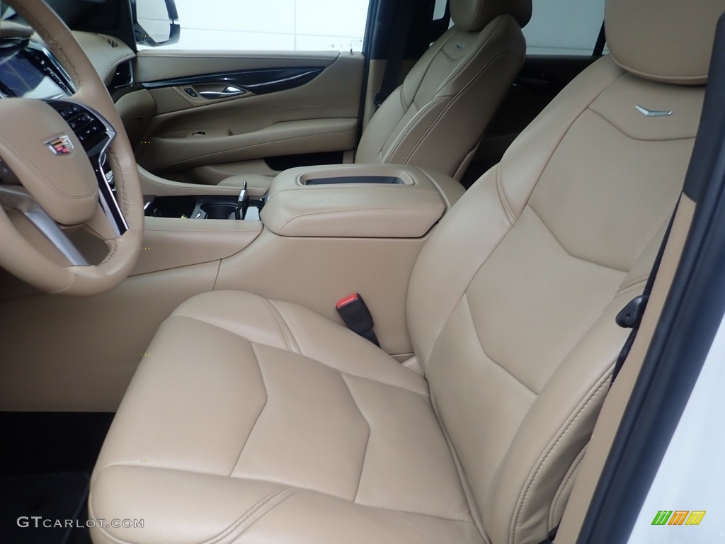 Maple Sugar/Jet Black Interior 2018 Cadillac Escalade ESV Platinum 4WD Photo #144990831