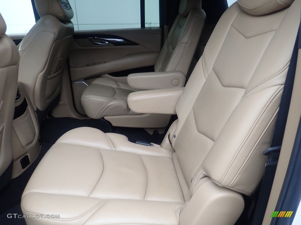 Maple Sugar/Jet Black Interior 2018 Cadillac Escalade ESV Platinum 4WD Photo #144990853
