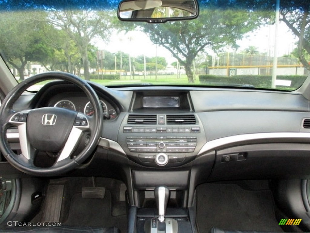 2008 Accord EX-L Sedan - Mystic Green Metallic / Black photo #5