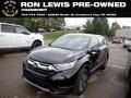2018 Crystal Black Pearl Honda CR-V LX AWD  photo #1