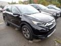 2018 Crystal Black Pearl Honda CR-V LX AWD  photo #2