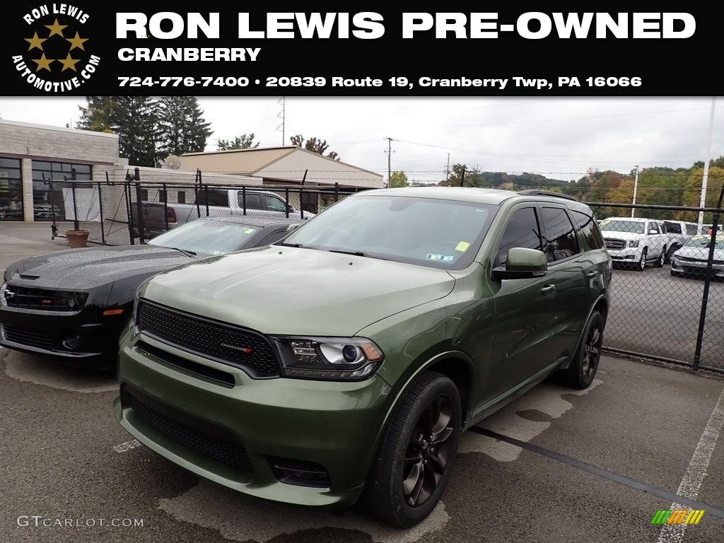 2020 Durango GT AWD - F8 Green / Black photo #1