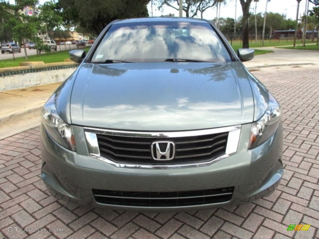 2008 Accord EX-L Sedan - Mystic Green Metallic / Black photo #16