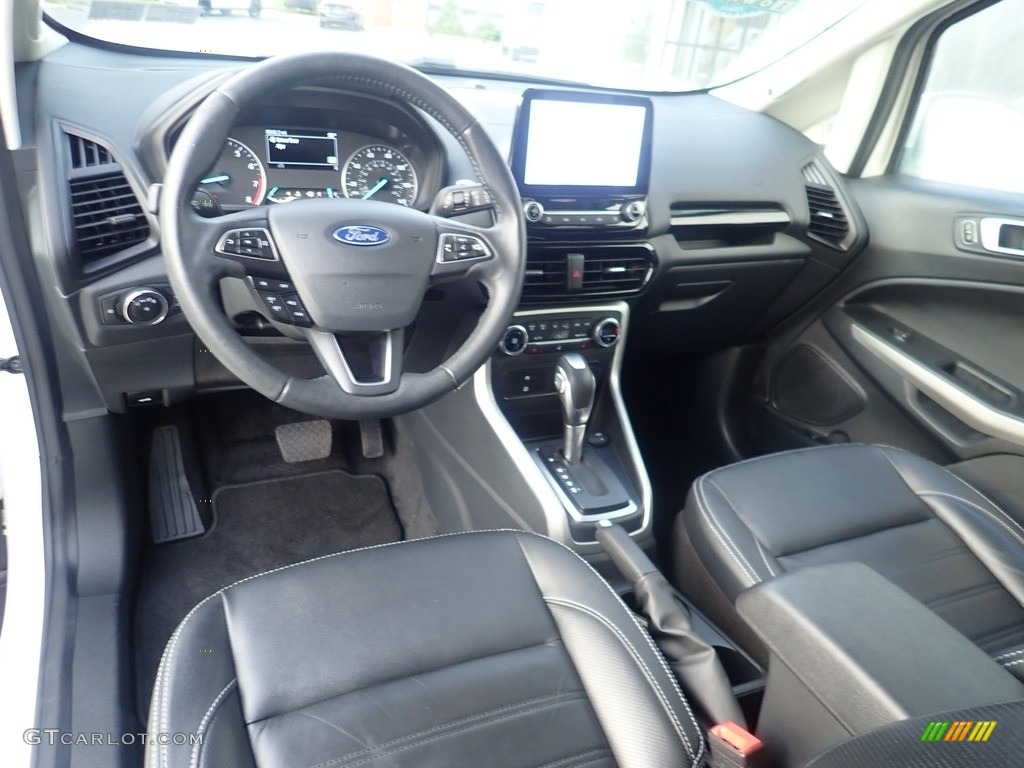 Ebony Black Interior 2020 Ford EcoSport Titanium 4WD Photo #144991435