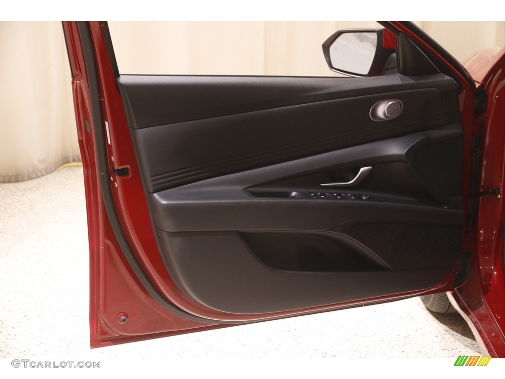 2021 Elantra SEL - Scarlet Red Pearl / Black photo #4